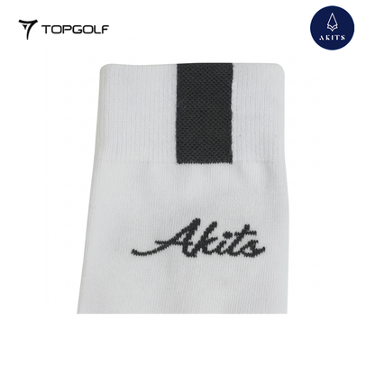 AKITS SOCKS ASM01 MEN CREW WHITE
