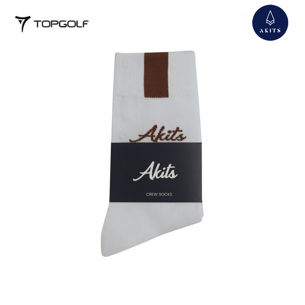 AKITS SOCKS ASL02 WOMEN CREW WHITE FR