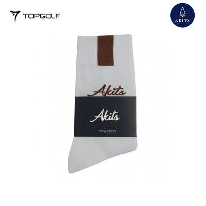 AKITS SOCKS ASL02 WOMEN CREW WHITE FR