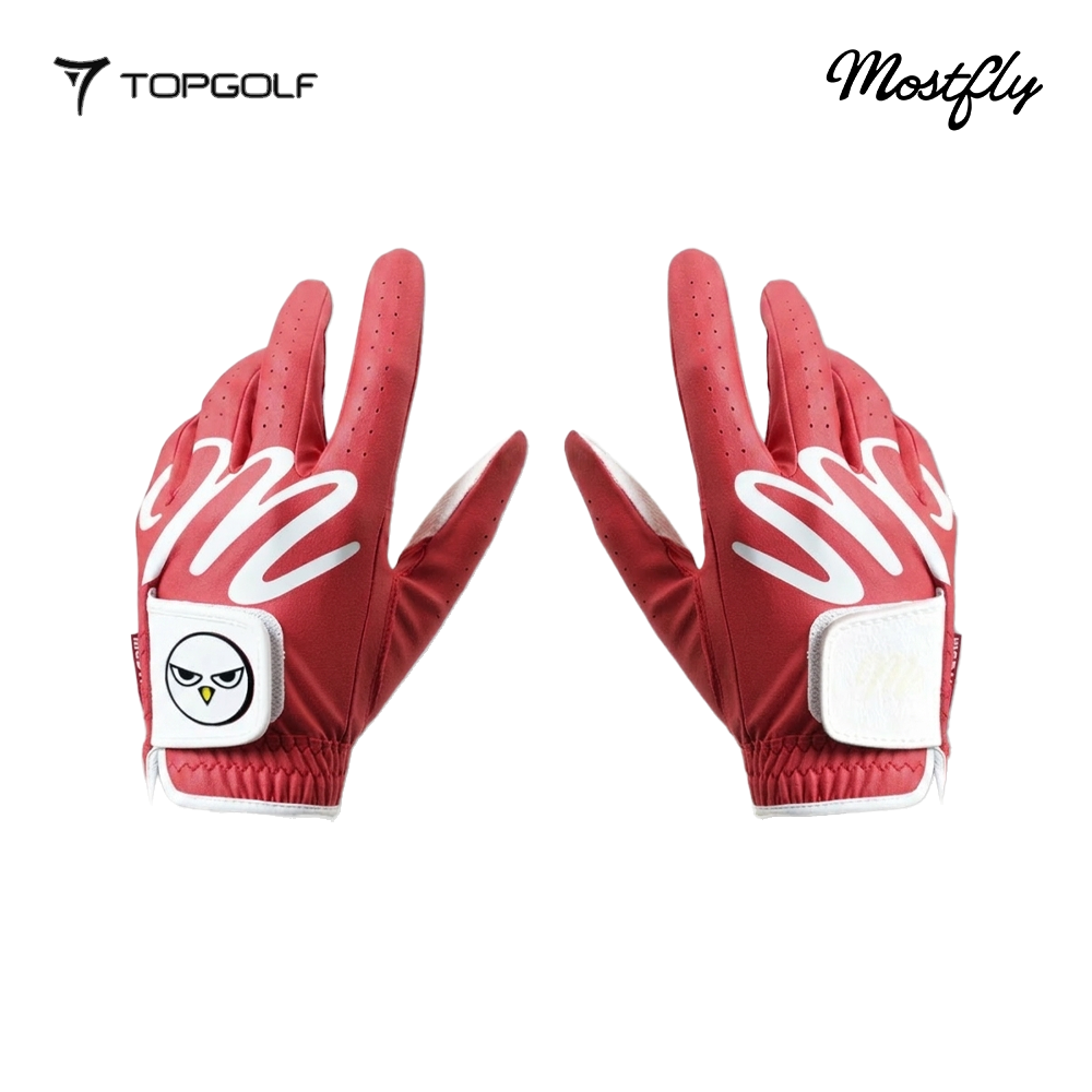 MOSTFLY WOMEN GLOVE LINE RED FAIRWAY SHOT