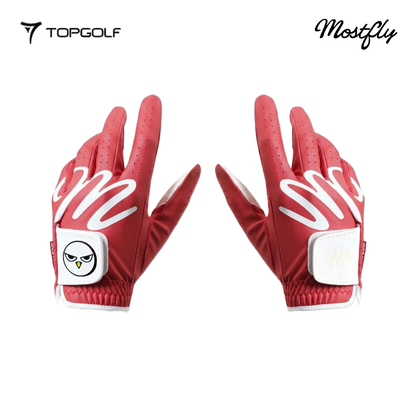MOSTFLY WOMEN GLOVE LINE RED FAIRWAY SHOT