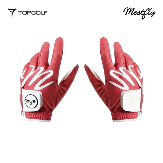MOSTFLY WOMEN GLOVE LINE RED FAIRWAY SHOT