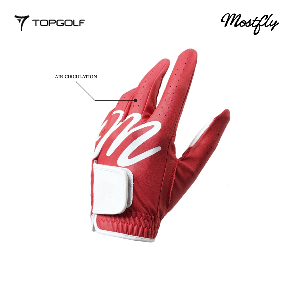 MOSTFLY MEN GLOVE LINE RED FAIRWAY SHOT