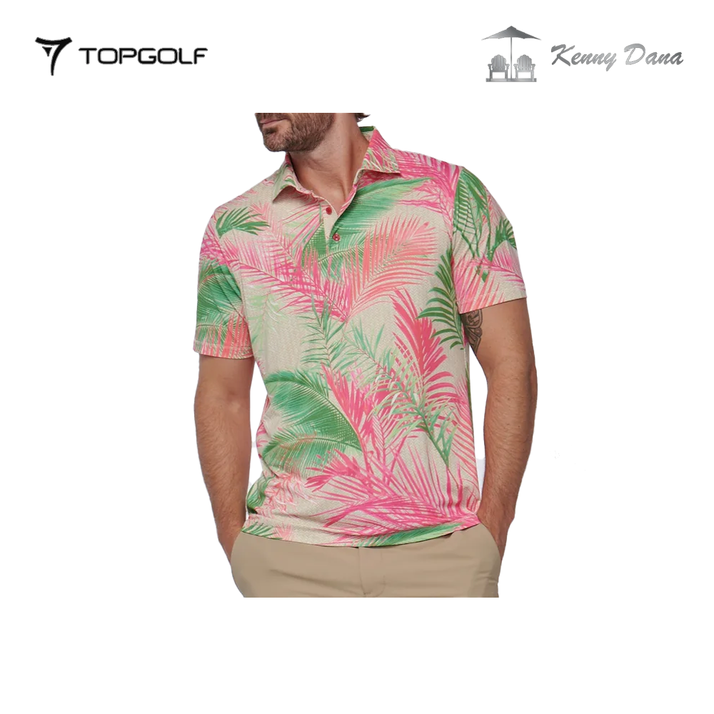 KENNY DANA POLO 103131-1 BALI NATURAL MEN'S COMFORT FIT WOVEN SHIRT