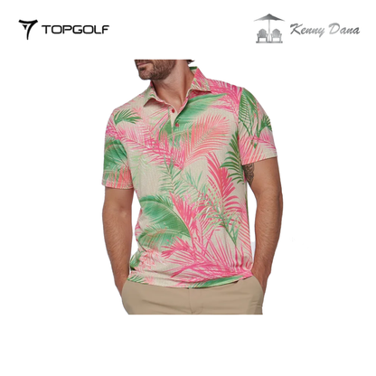 KENNY DANA POLO 103131-1 BALI NATURAL MEN'S COMFORT FIT WOVEN SHIRT