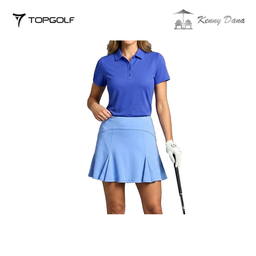 KENNY DANA GODET SKORT W 88099-P JAQ SOLID PERI