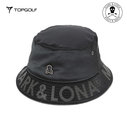 MARK&LONA Halo Glossy Twill Hat Unisex Black