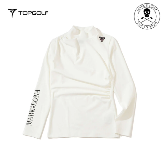 MARK&LONA LONG SLEEVES CDMT WOMEN WHITE
