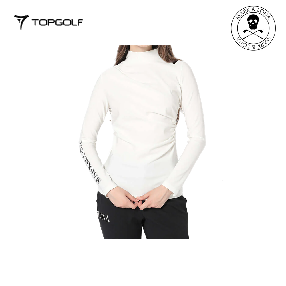 MARK&LONA LONG SLEEVES CDMT WOMEN WHITE
