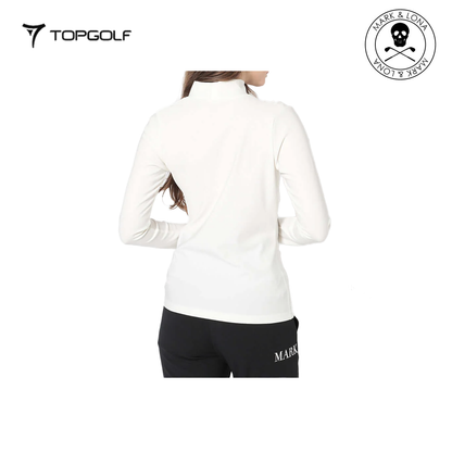 MARK&LONA LONG SLEEVES CDMT WOMEN WHITE