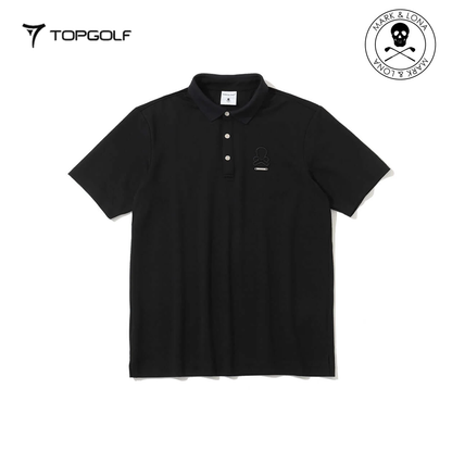MARK&LONA Ever Refined Piqué Polo Men Black