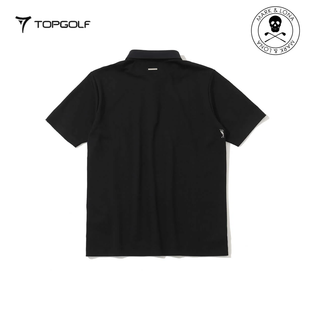 MARK&LONA Ever Refined Piqué Polo Men Black