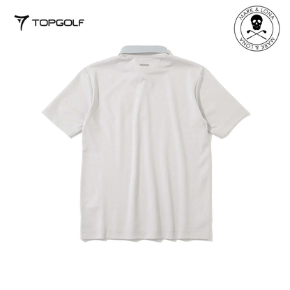 MARK&LONA Ever Refined Piqué Polo Men Light Grey