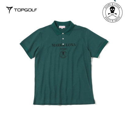 MARK&LONA Gauge Camouflage Jacquard Polo Green 2
