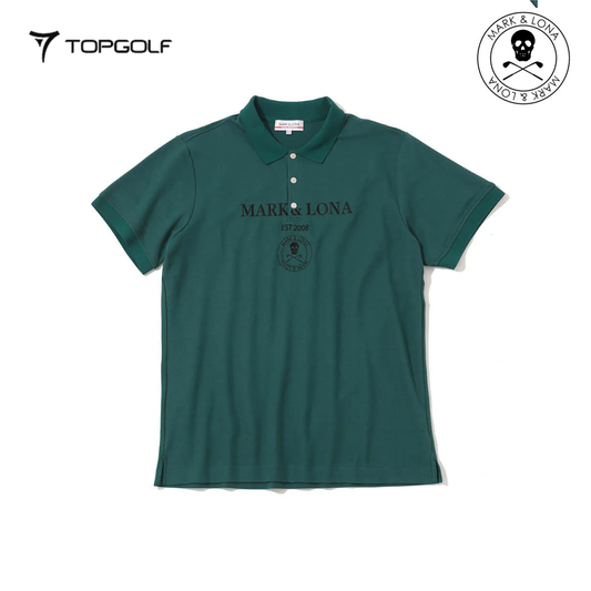 MARK&LONA Gauge Camouflage Jacquard Polo Green 2