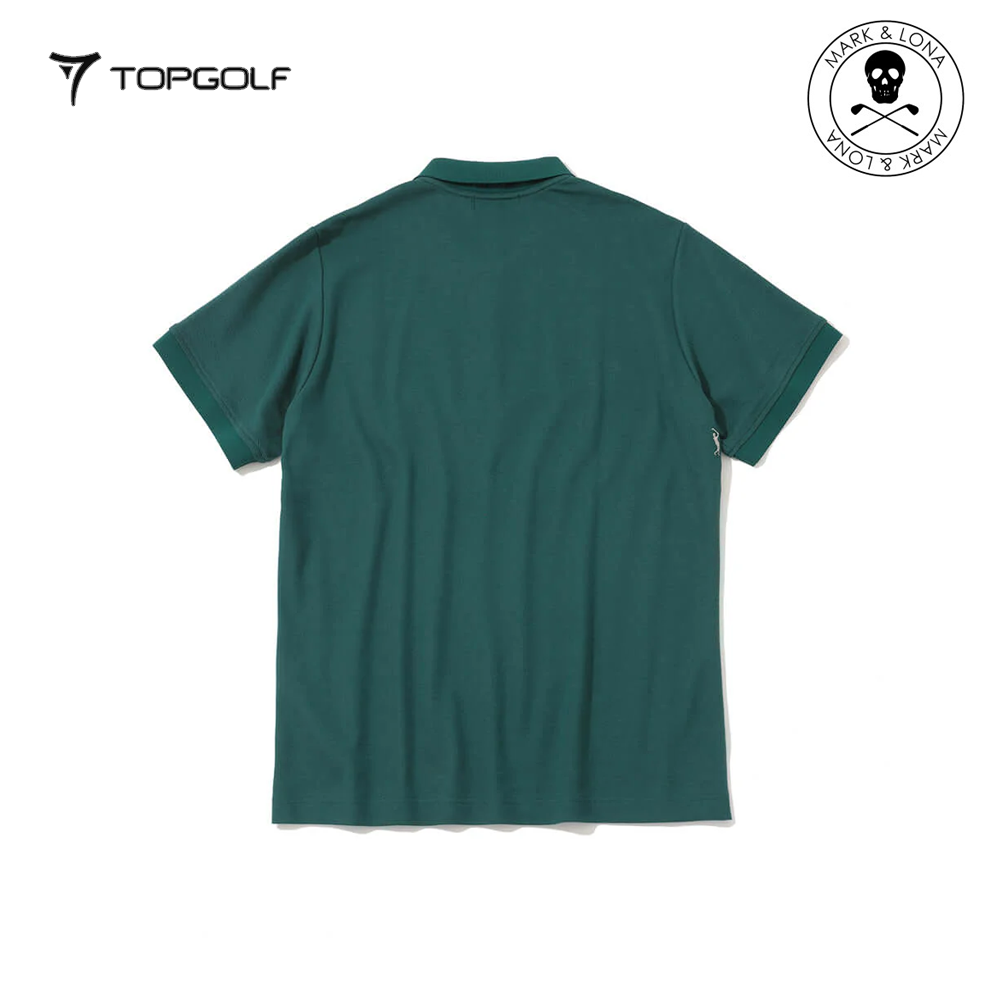 MARK&LONA Gauge Camouflage Jacquard Polo Green 2
