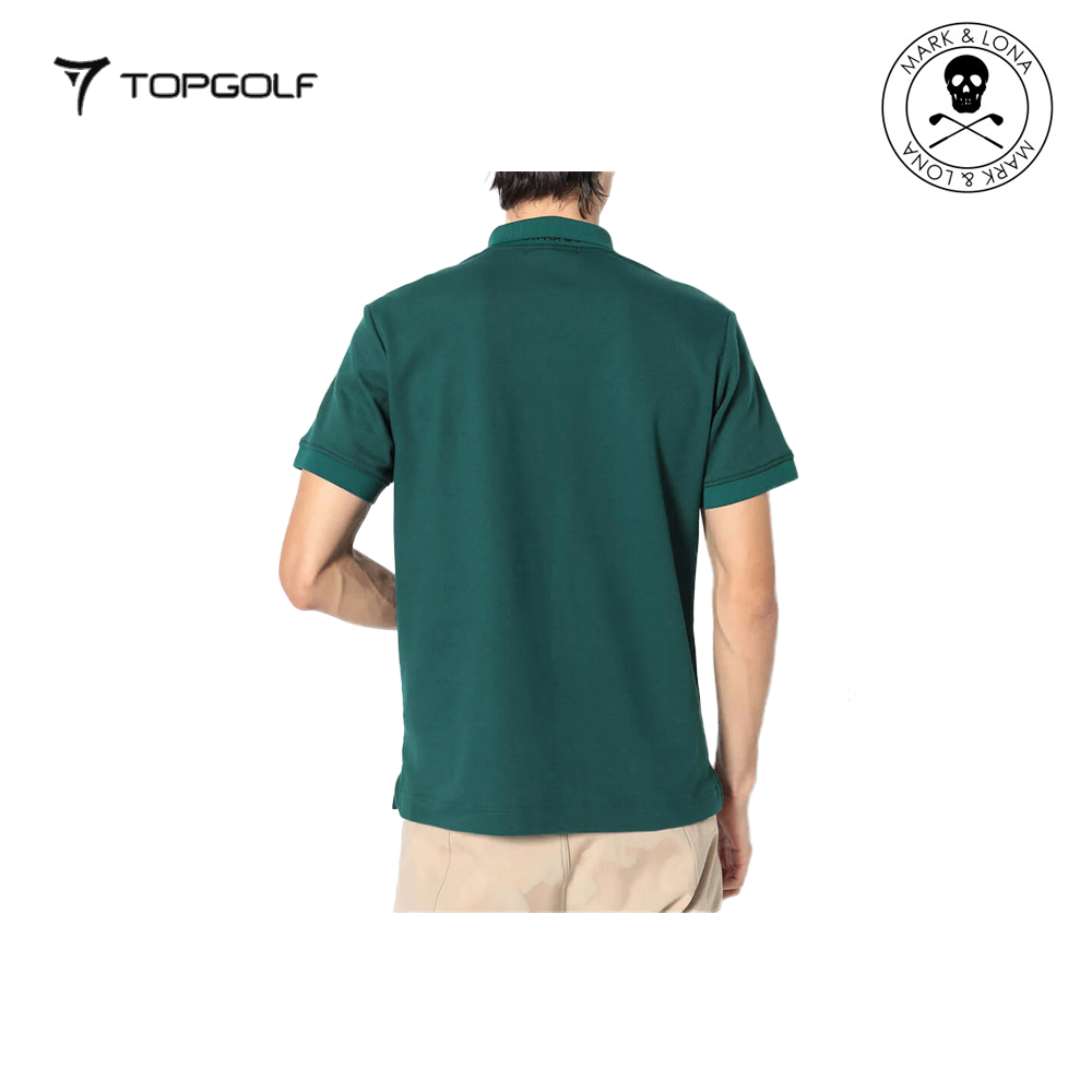 MARK&LONA Gauge Camouflage Jacquard Polo Green 2