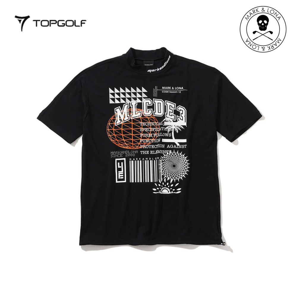 MARK&LONA T-Shirt CD12-WCMT Men Black