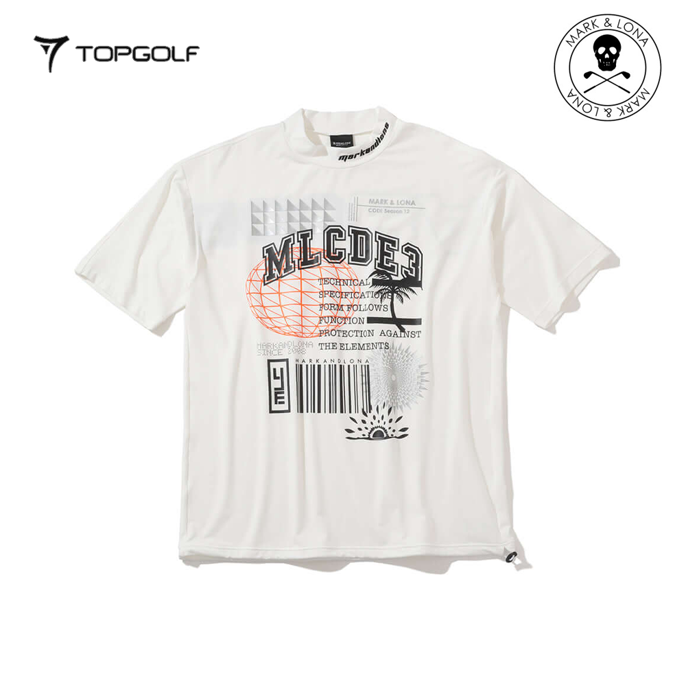 MARK&LONA T-Shirt CD12-WCMT Men White