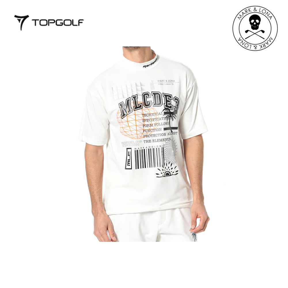 MARK&LONA T-Shirt CD12-WCMT Men White