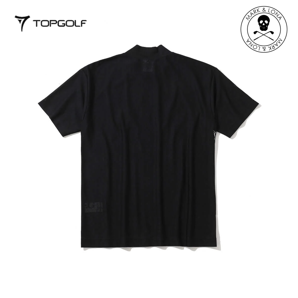 MARK&LONA Motion Skull Mock Neck Men Black