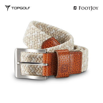 FOOTJOY BELT 69567R FS 26 WOVEN KHAKI