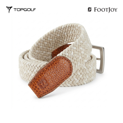FOOTJOY BELT 69567R FS 26 WOVEN KHAKI