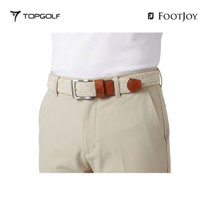 FOOTJOY BELT 69567R FS 26 WOVEN KHAKI