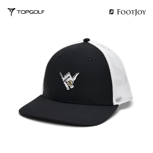 FOOTJOY HAT 35604 FS SHAKA GLOVE TRUCKER BLK