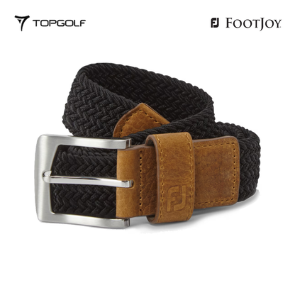 FOOTJOY BELT 69480R MEN FS WOVEN 26 BLACK FR