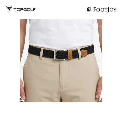 FOOTJOY BELT 69480R MEN FS WOVEN 26 BLACK FR