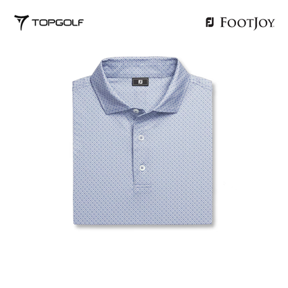 FOOTJOY POLO MEN SHIRT 32597 FS LOOP PRT LSL FLINT