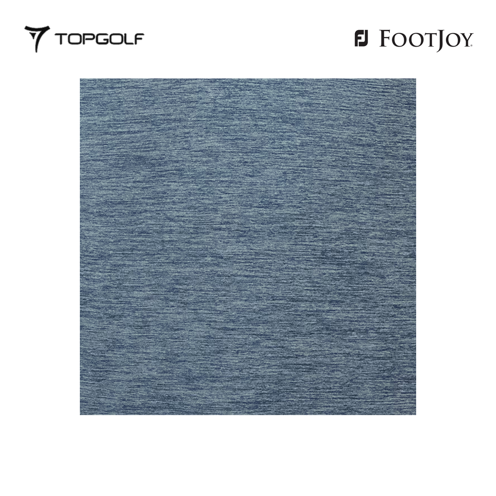 FOOTJOY POLO MEN SHIRT 32702 FS HTHR LSL W NAVY