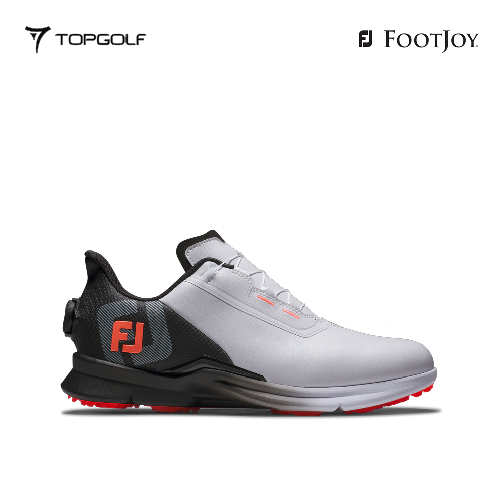 FOOTJOY SHOES FS M FJ FUEL BOA 55435XW WHT/BLK/CRL