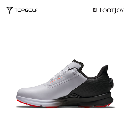 FOOTJOY SHOES FS M FJ FUEL BOA 55435XW WHT/BLK/CRL