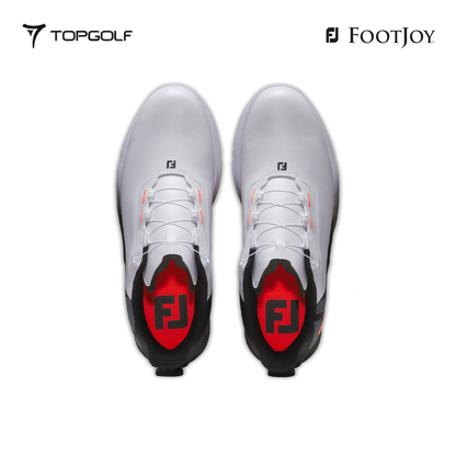 FOOTJOY SHOES FS M FJ FUEL BOA 55435XW WHT/BLK/CRL