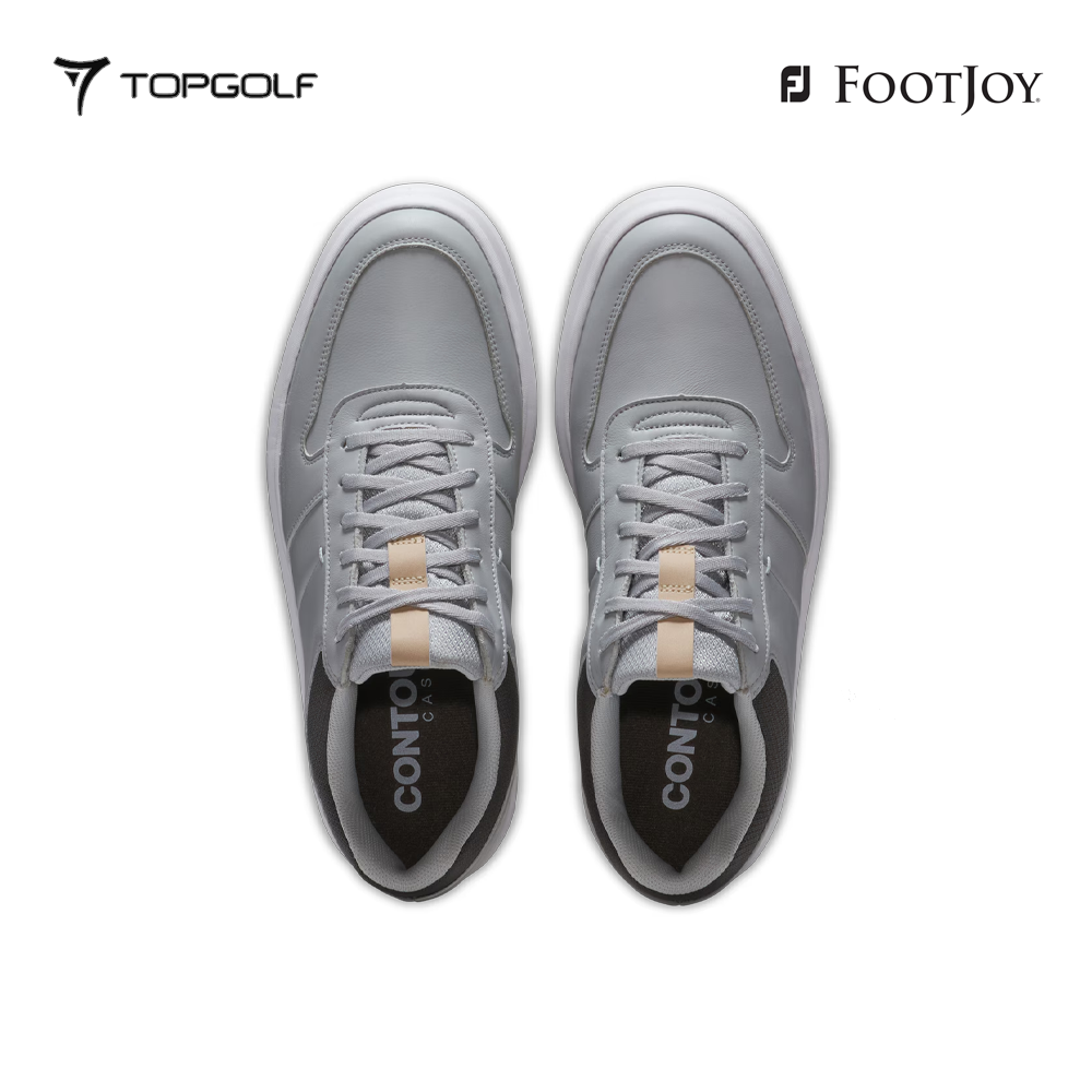 FOOTJOY SHOES FF CONTOUR CASUAL 54379XW GRY/GRY/WHT