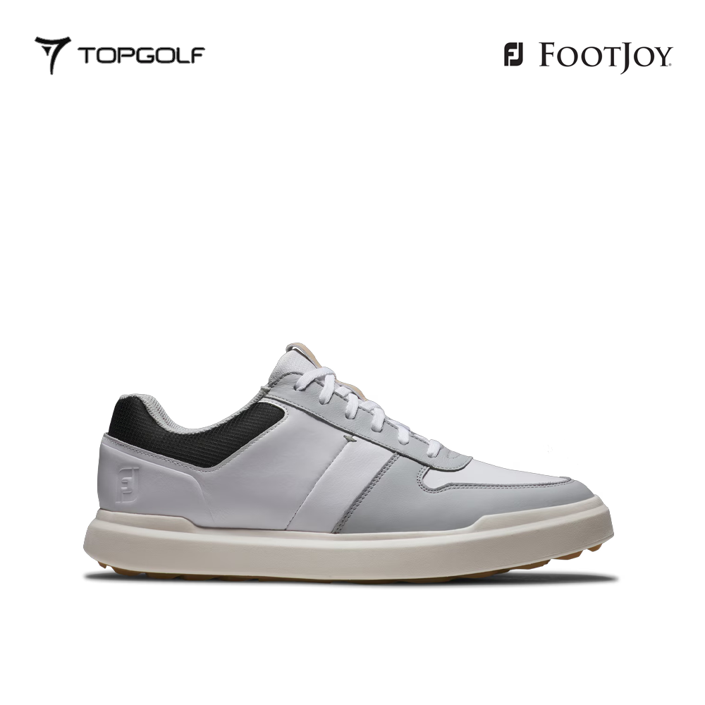 FOOTJOY SHOES FF CONTOUR CASUAL 54380XW WHT/GRY/BLK