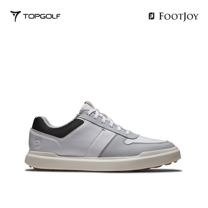 FOOTJOY SHOES FF CONTOUR CASUAL 54380XW WHT/GRY/BLK