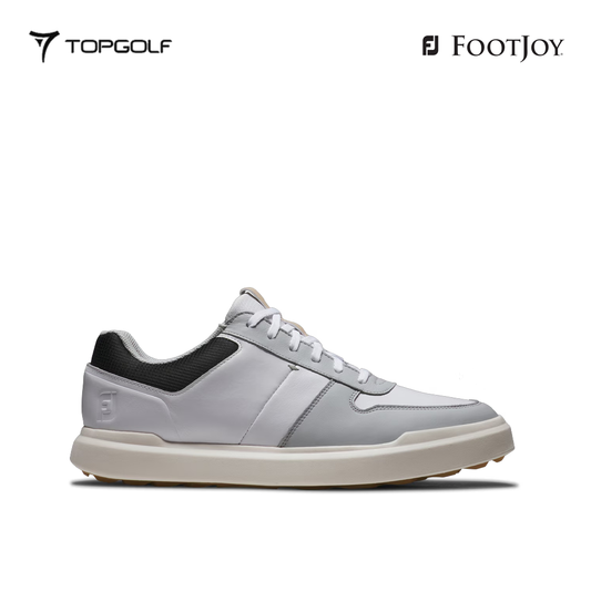 FOOTJOY SHOES FF CONTOUR CASUAL 54380XW WHT/GRY/BLK