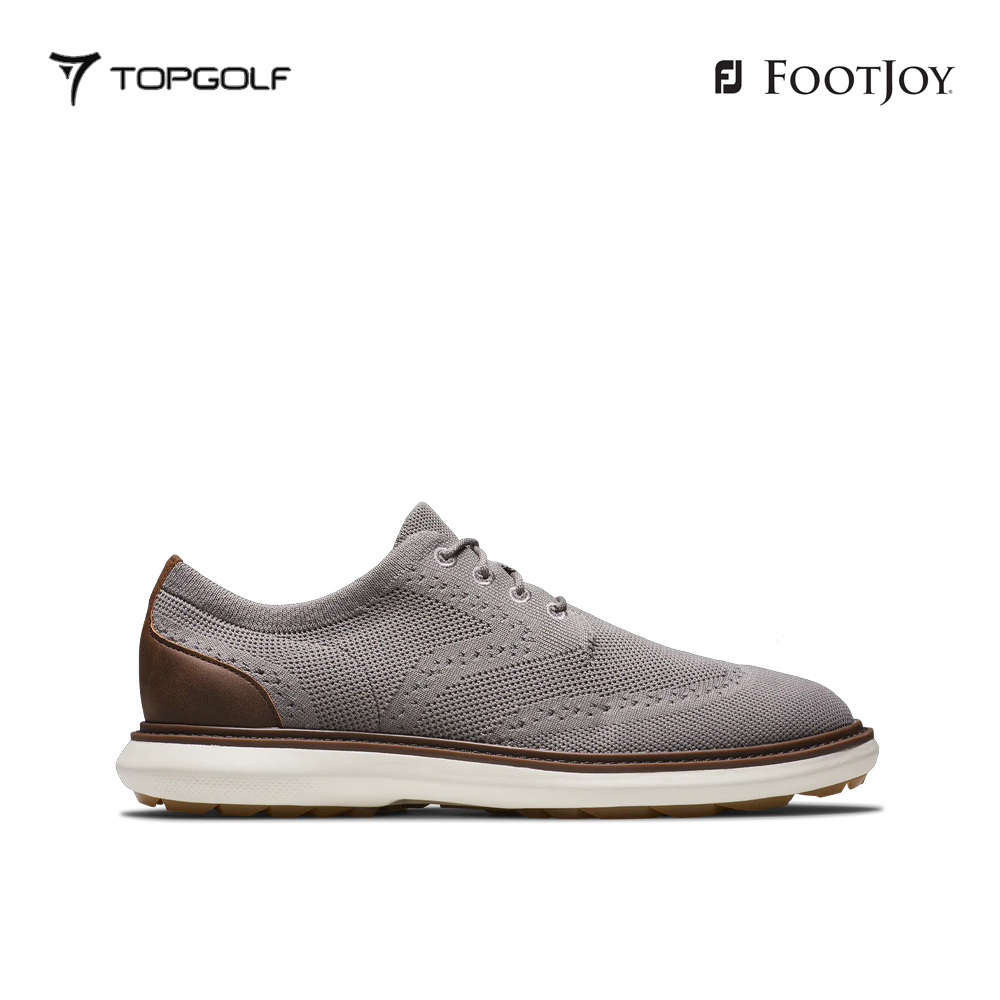 FOOTJOY SHOES 57955 FS MEN TRADITIONS KNIT WHT GRPH