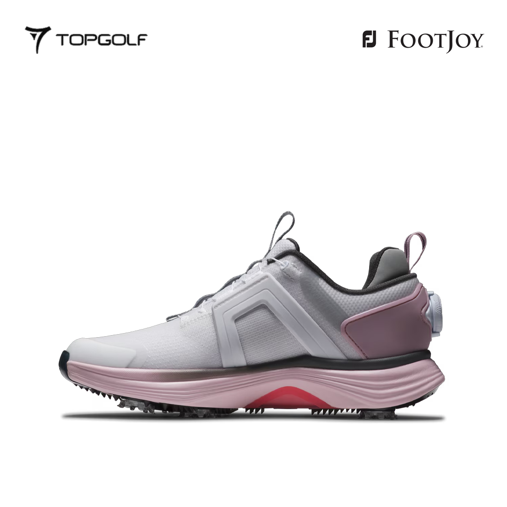 FOOTJOY SHOES WOMEN 98193 FS W HYPERFLEX BOA WT/PNK/CHL