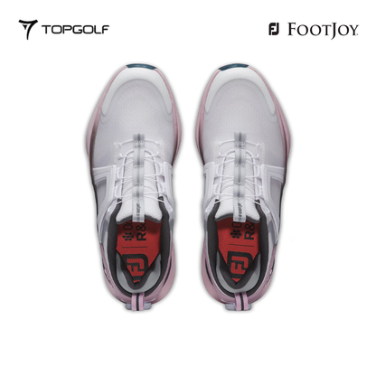 FOOTJOY SHOES WOMEN 98193 FS W HYPERFLEX BOA WT/PNK/CHL