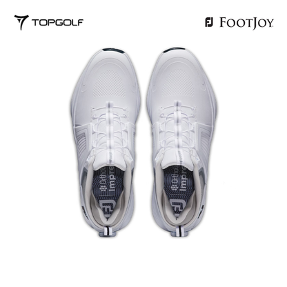 FOOTJOY SHOES MEN 55474XW FM M HYPERFLEX C BOA WT/WT/WT