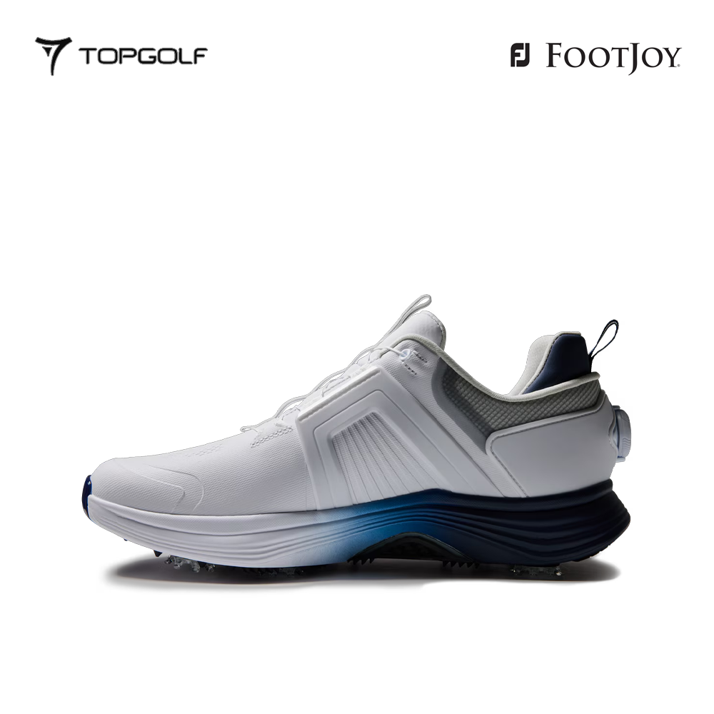 FOOTJOY SHOES MEN 55475XW FM M HYPERFLEX C BOA WT/NV/BLU