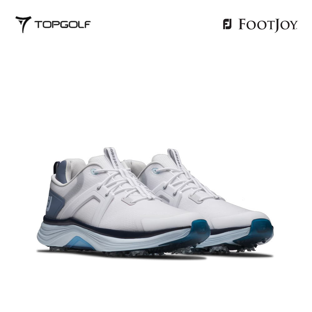 FOOTJOY SHOES 55471 MEN FS M HYPERFLEX WHT/SLT/BLU