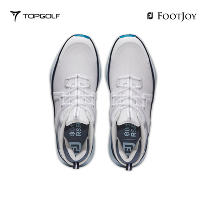 FOOTJOY SHOES 55471 MEN FS M HYPERFLEX WHT/SLT/BLU
