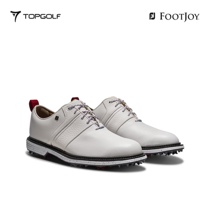 FOOTJOY SHOES MEN 54587 LIMITED EDITION PREM-PACKARD WHT/RED/BLU S26