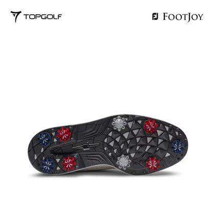 FOOTJOY SHOES MEN 54589 LIMITED EDITION PREM-MARQUIS GRY/BLU/RED S26
