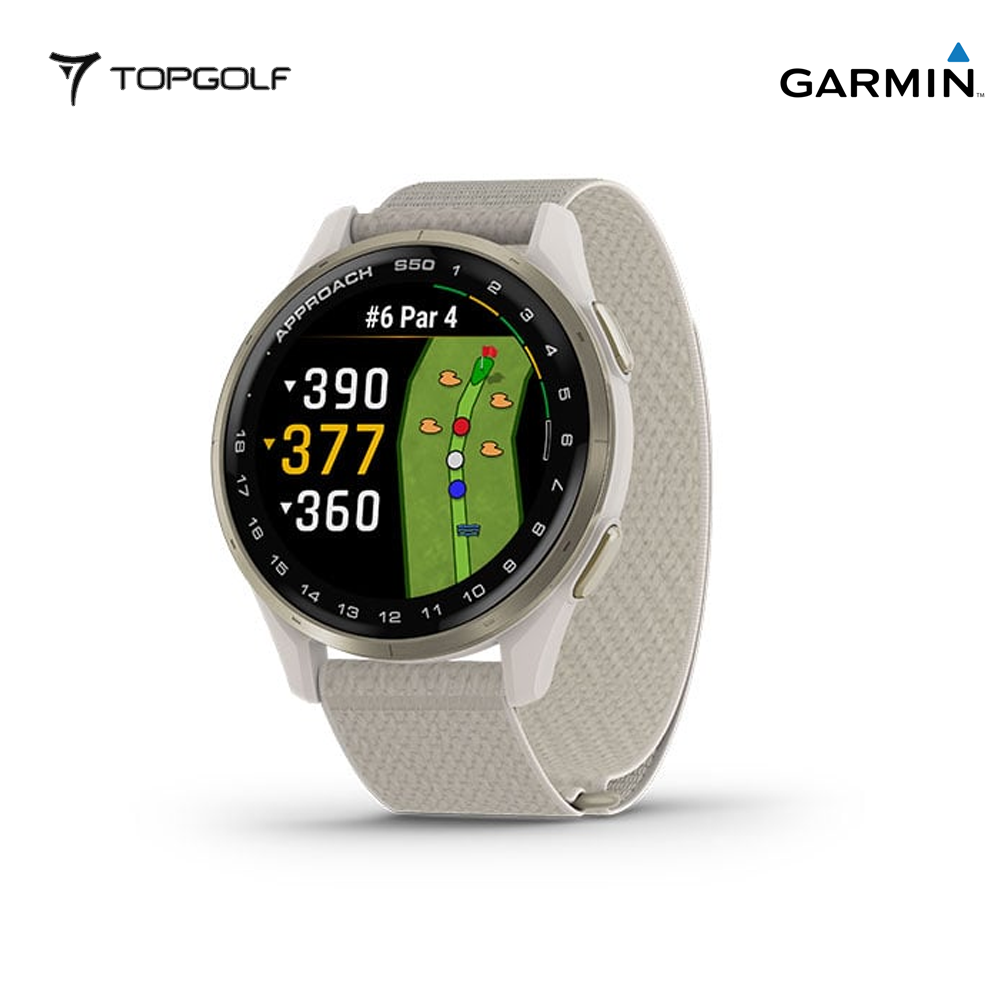GARMIN Approach S50 43 mm – Smart Golf GPS Watch & Everyday Smartwatch